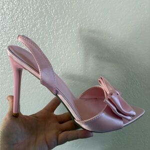 New size 43 Elegant Pink Bow Women's Heels